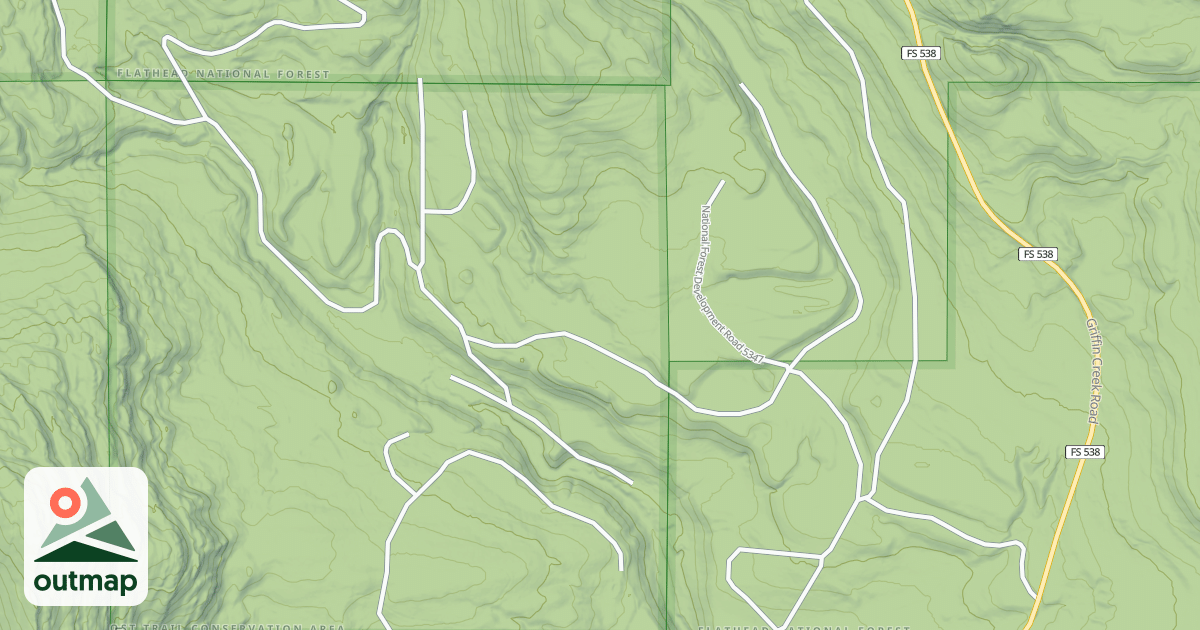 Map of HERRIG CREEK