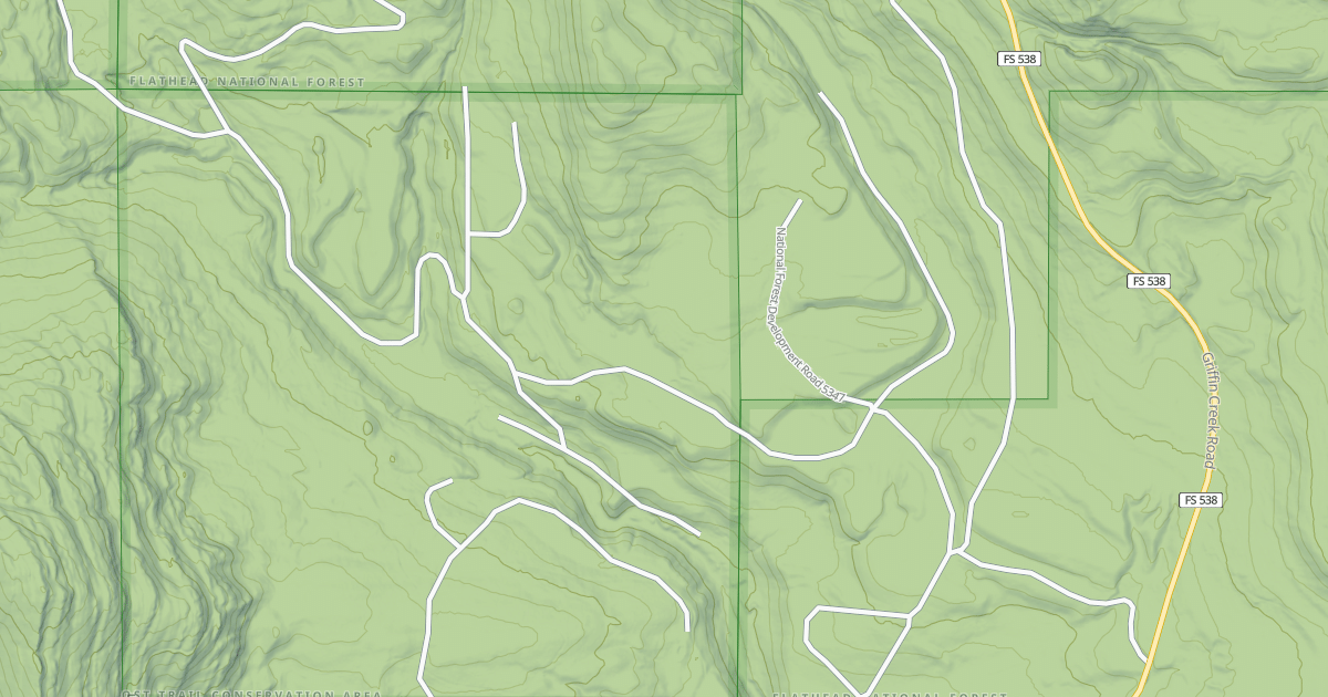 Map preview of HERRIG CREEK