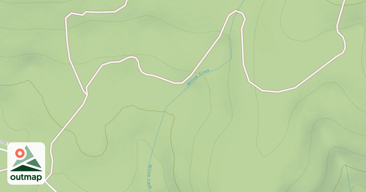 Map of USFS Motor Vehicle Use Map Roads {2E69434F-E798-44FA-A1EA-32C92C67A39F}
