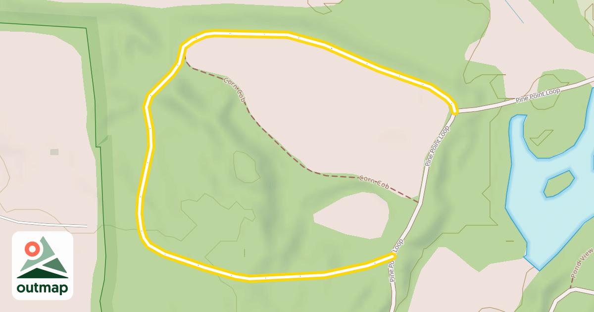 Map of Erickson Loop