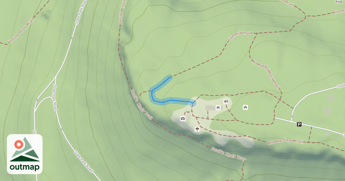Map of Summit Trail