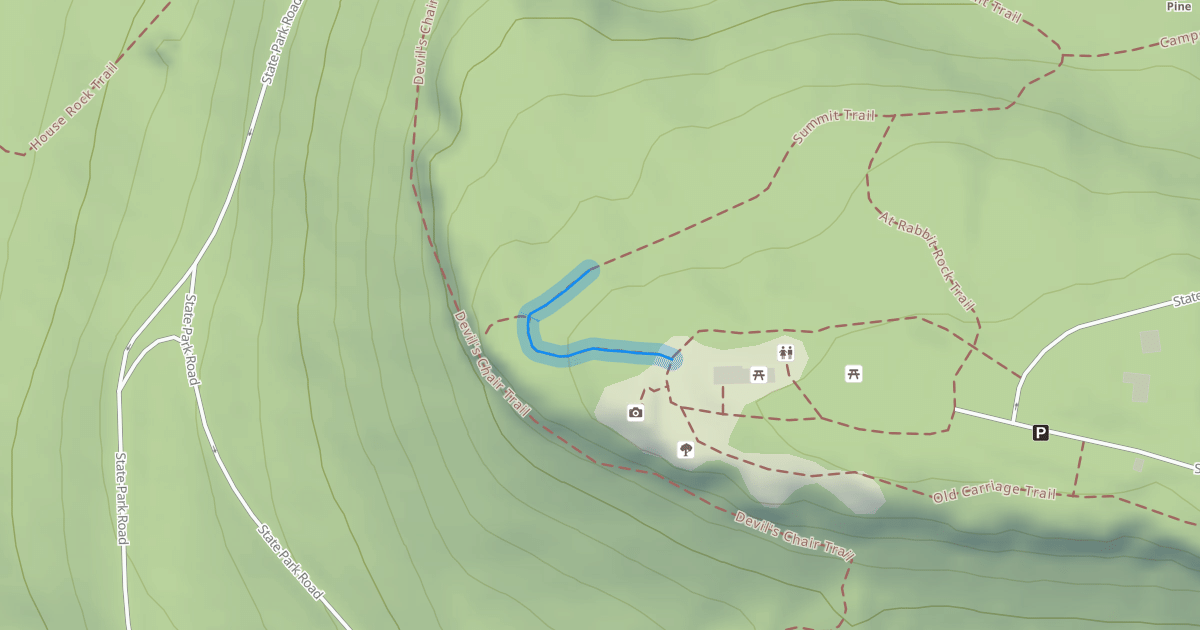 Map preview of Summit Trail