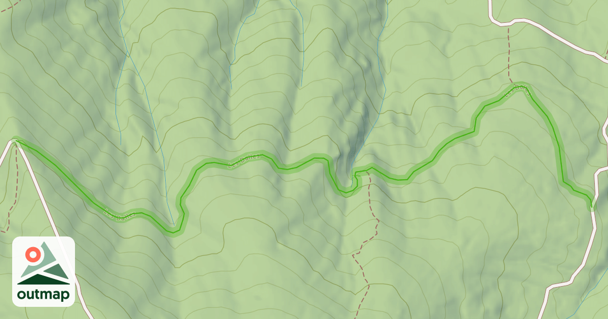 Map of Les Dalles