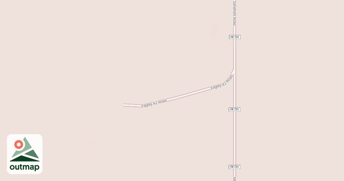 Map of EAGLEY A2