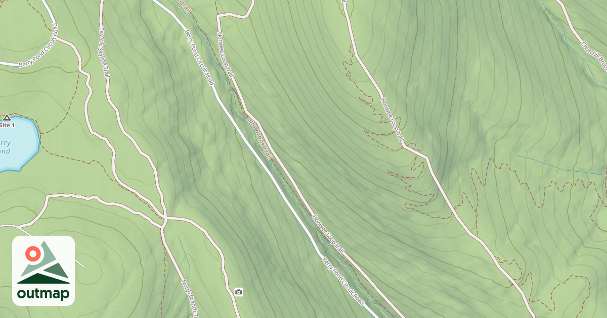 Map of Honwee Loop Trail