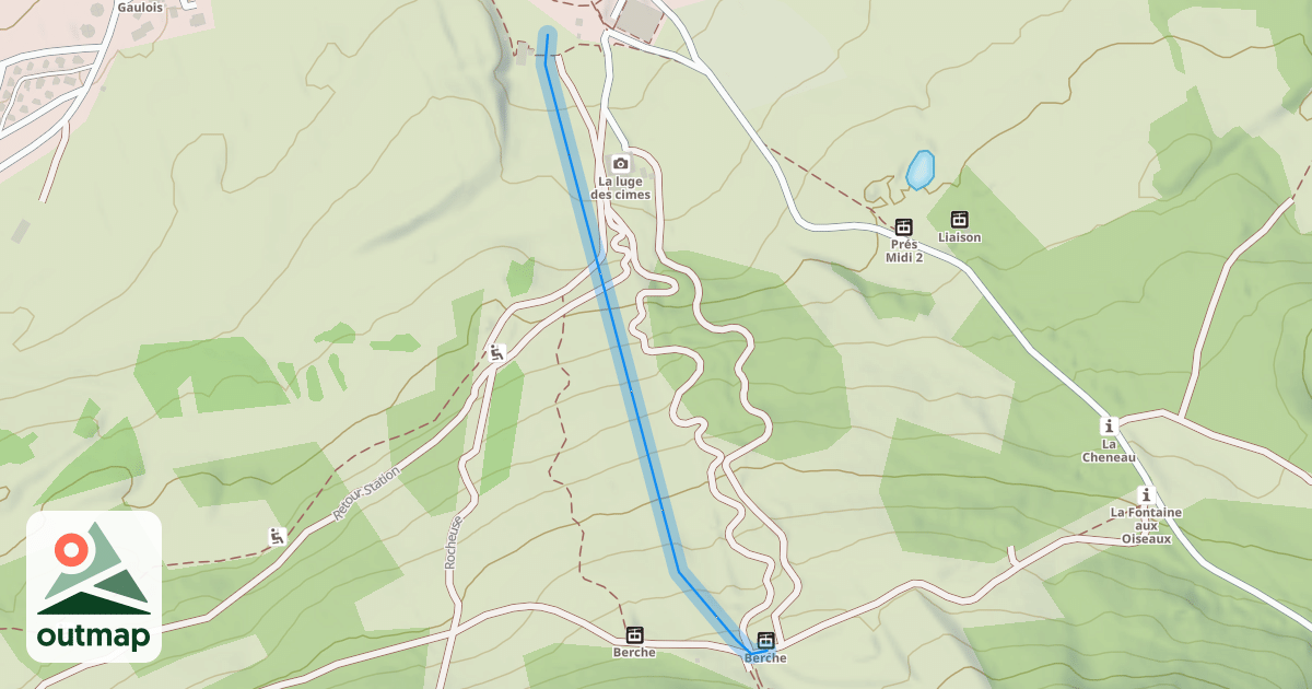Map of Canons a Neige