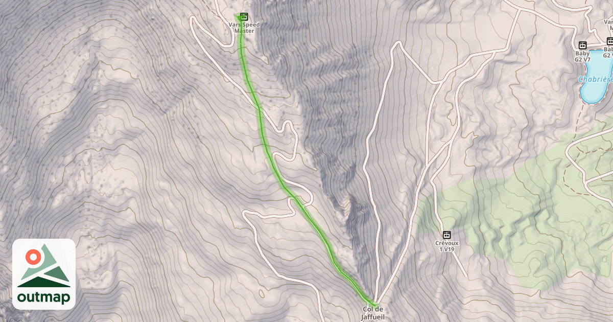 Map of Corniche Supérieure