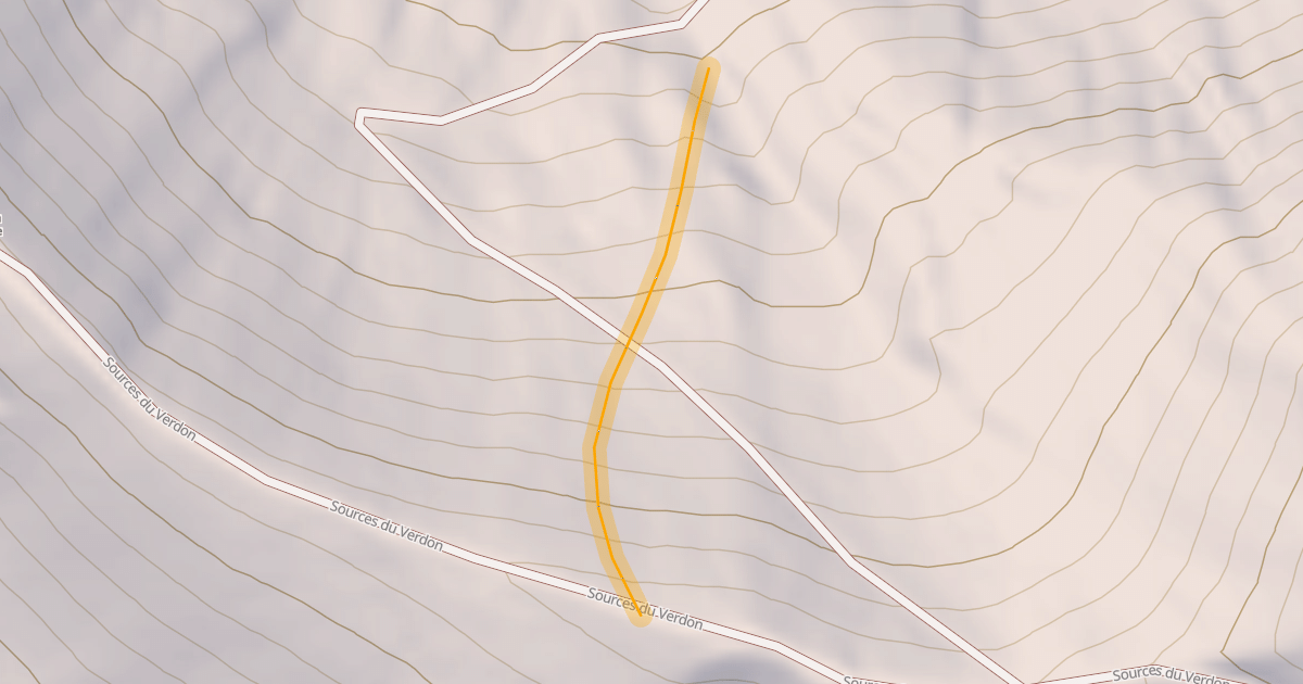 Map preview of Seregnier Hors Piste