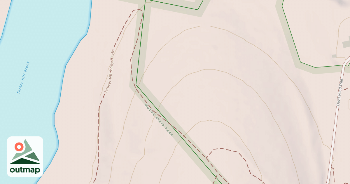 Map of Laurel Loop Trail