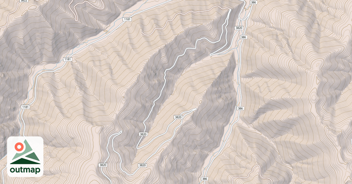 Map of RIVERS CREEK