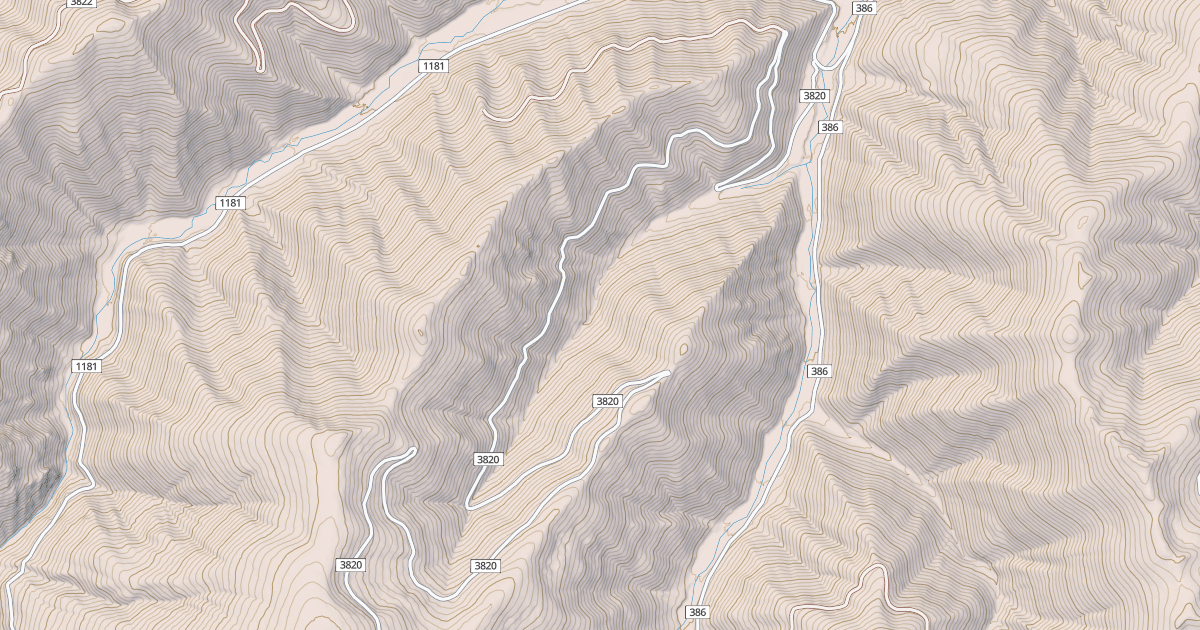 Map preview of RIVERS CREEK