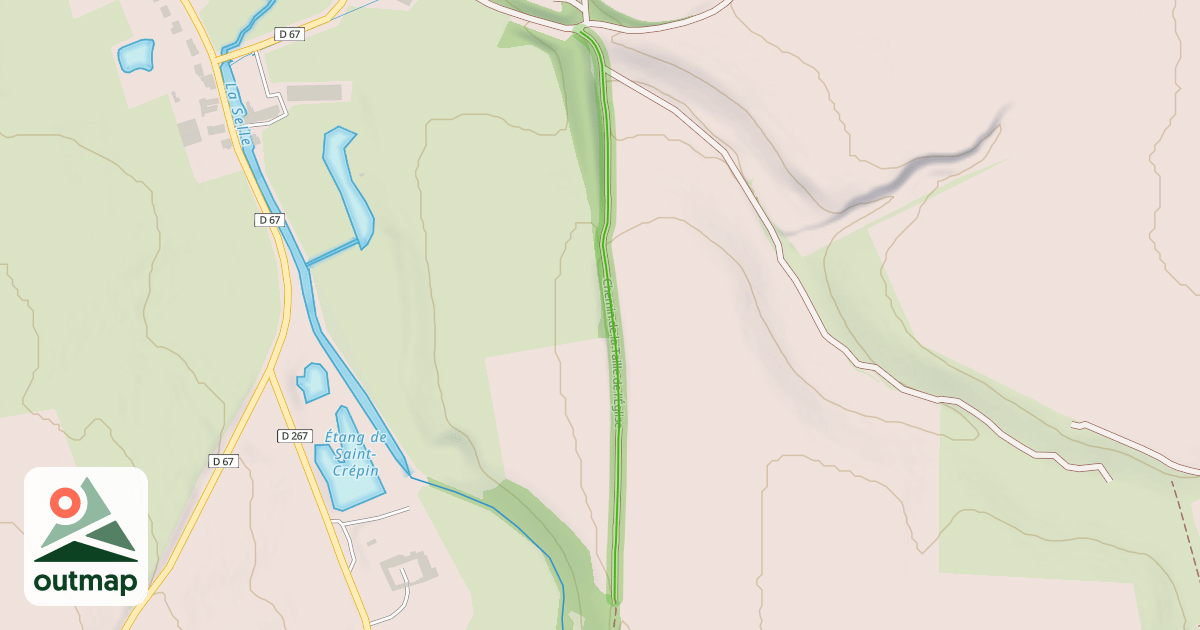 Map of Chemin de la Taille de l'Église