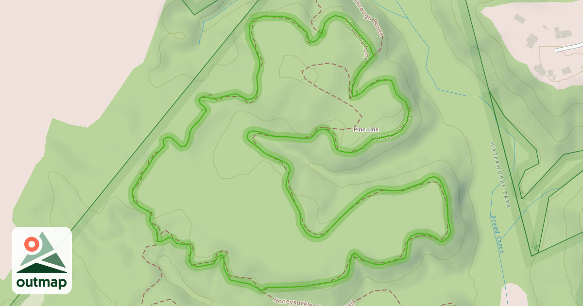 Map of Silopanna Loop