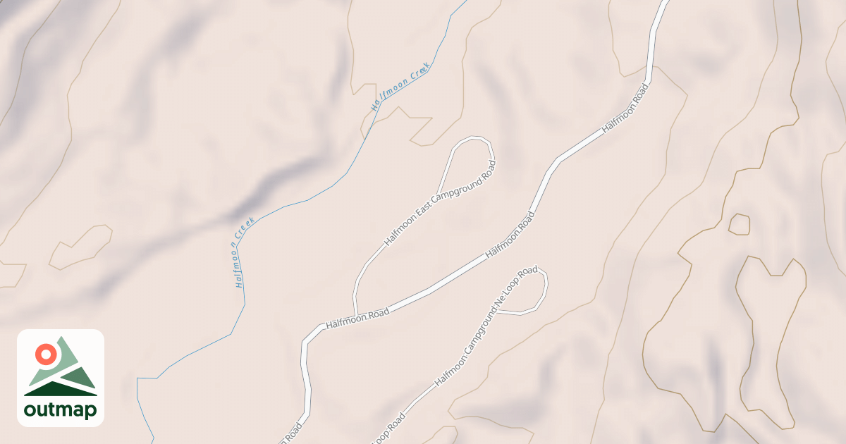Map of HALFMOON EAST CG