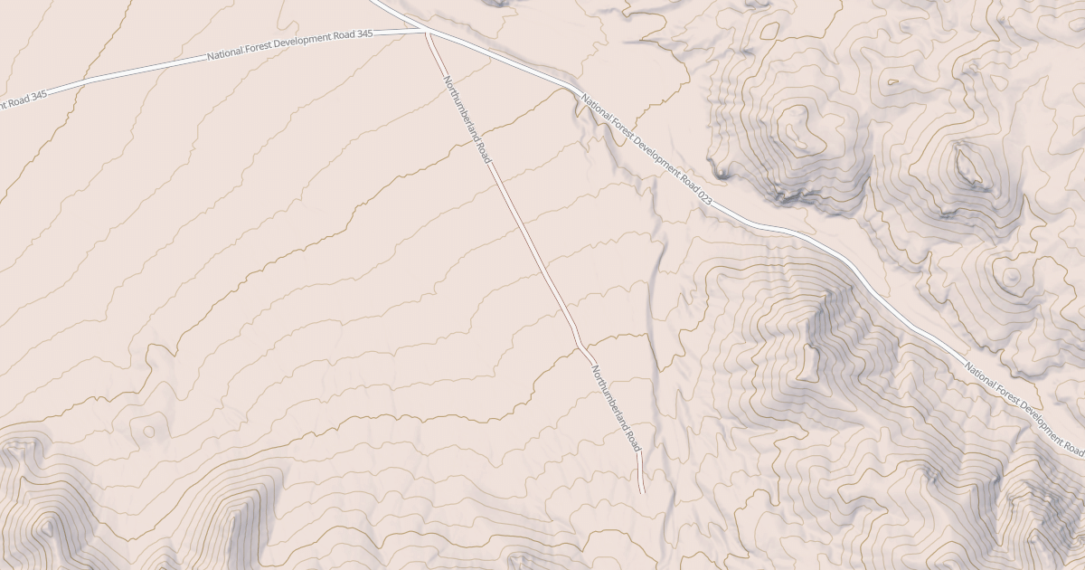 Map preview of NORTHUMBERLAND SPUR