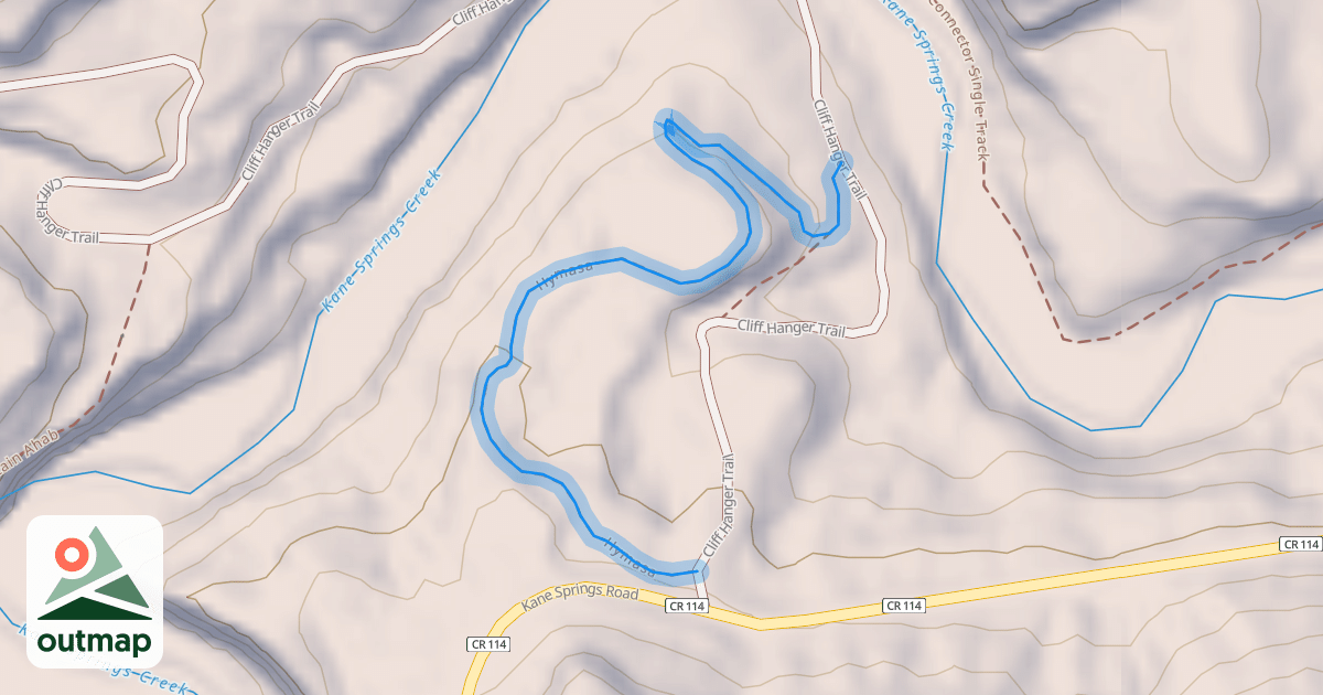 Map of HyMasa Trail