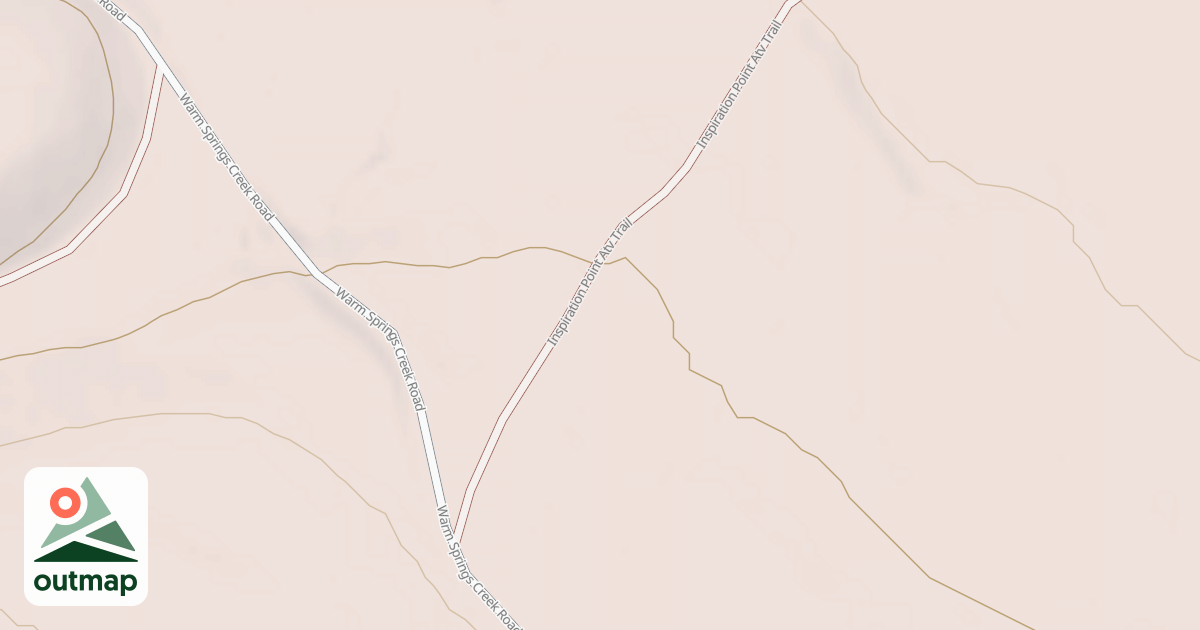 Map of CAMP CREEK