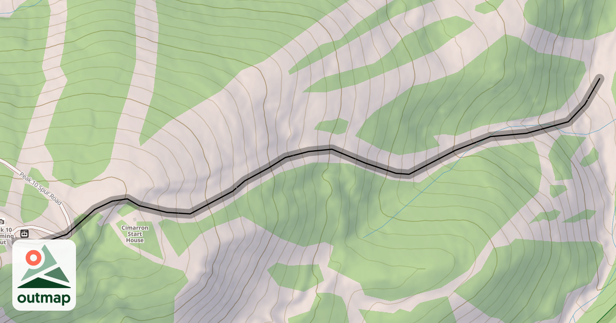 Map of Cimarron