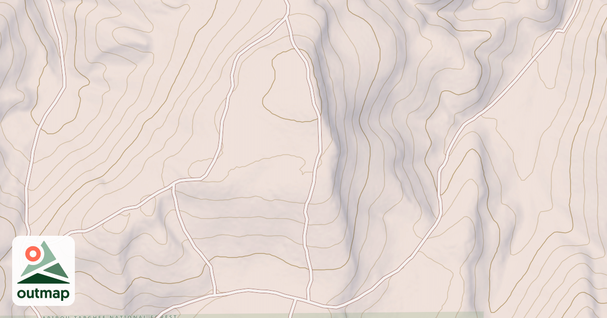 Map of HELL RIDGE ALTERNATE