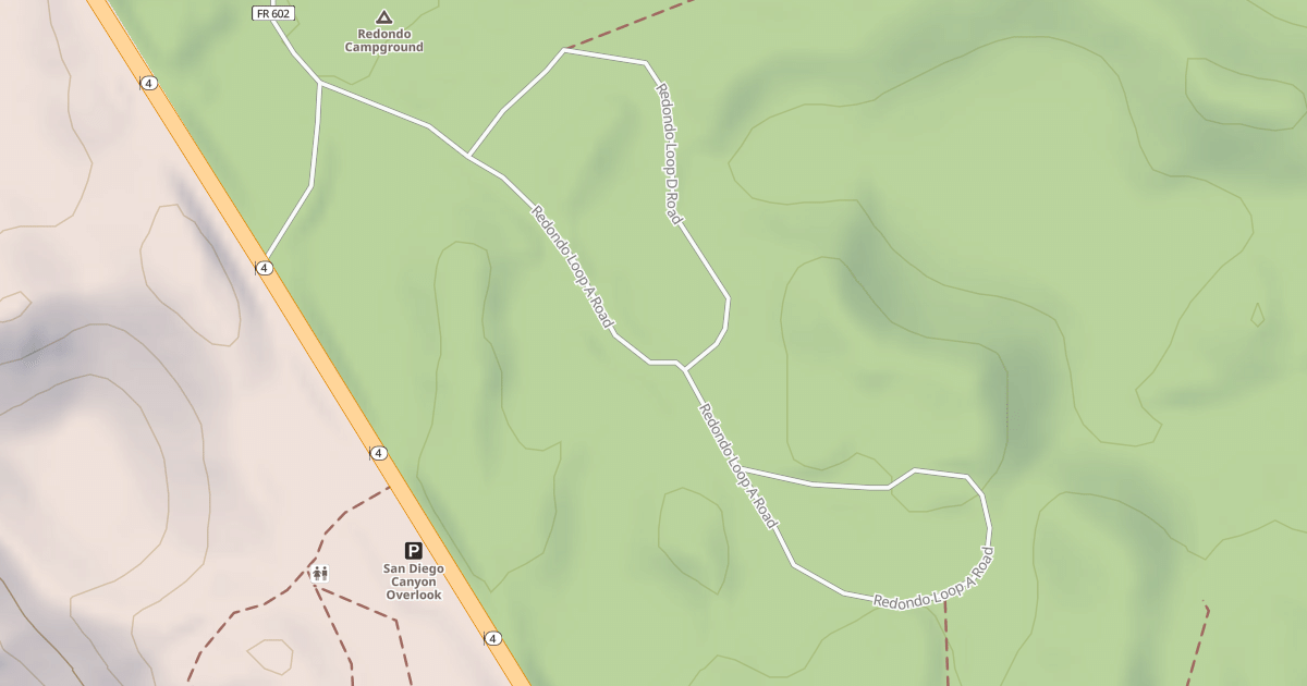 Map preview of REDONDO LOOP A