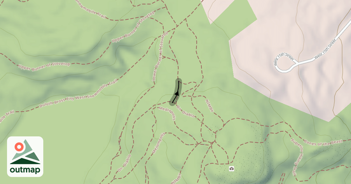 Map of Rickety Cricket