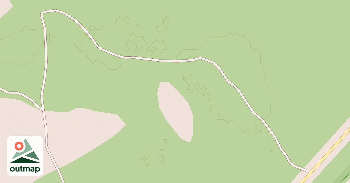 Map of USFS Motor Vehicle Use Map Roads {B1A96F95-941A-4BF0-A22E-D990C8F303C1}