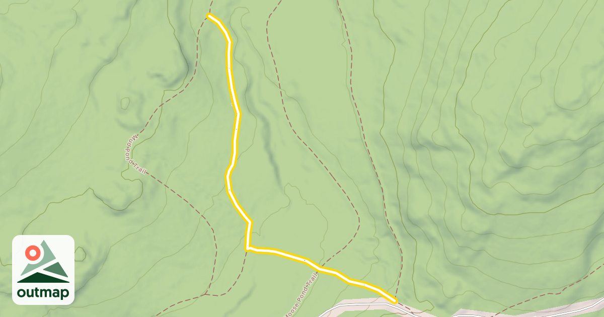 Map of Valley Trail
