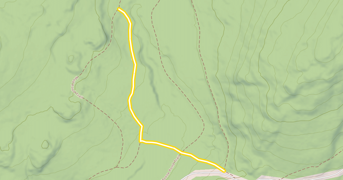 Map preview of Valley Trail