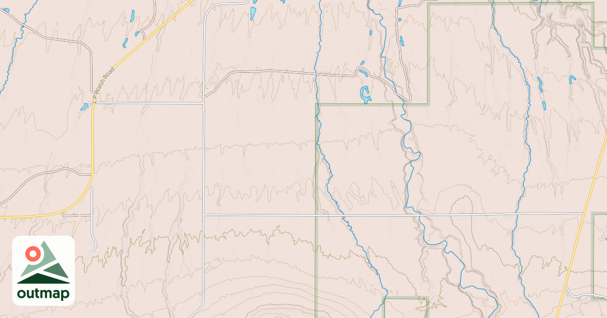 Map of BERGLAND SNOWMOBILE #12