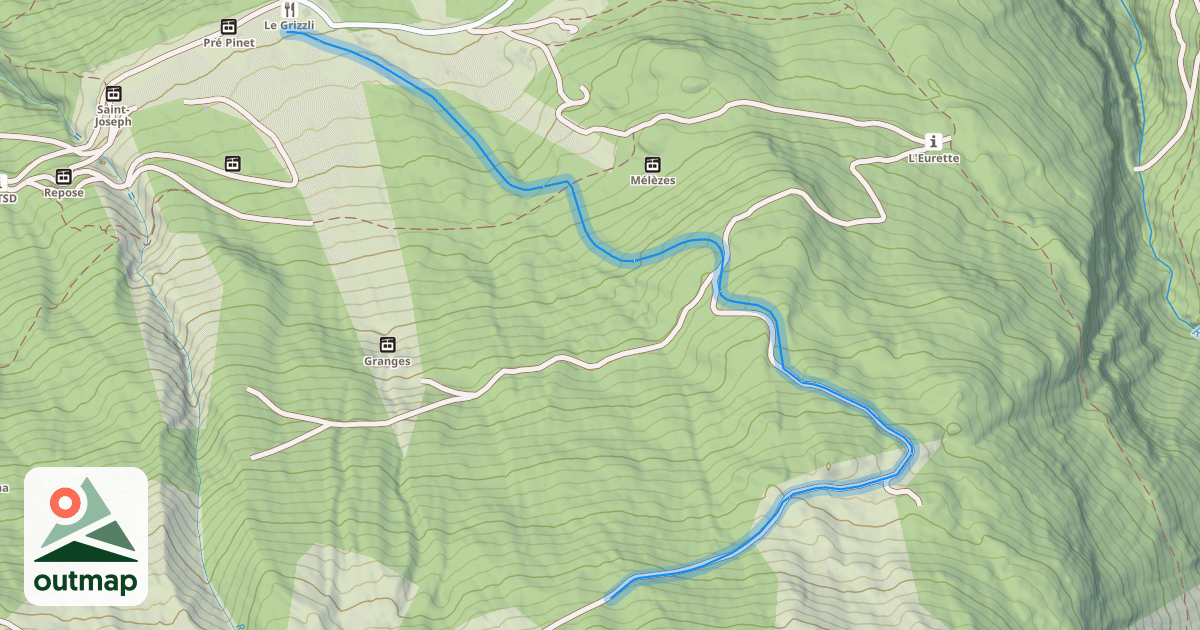 Map of Arlette
