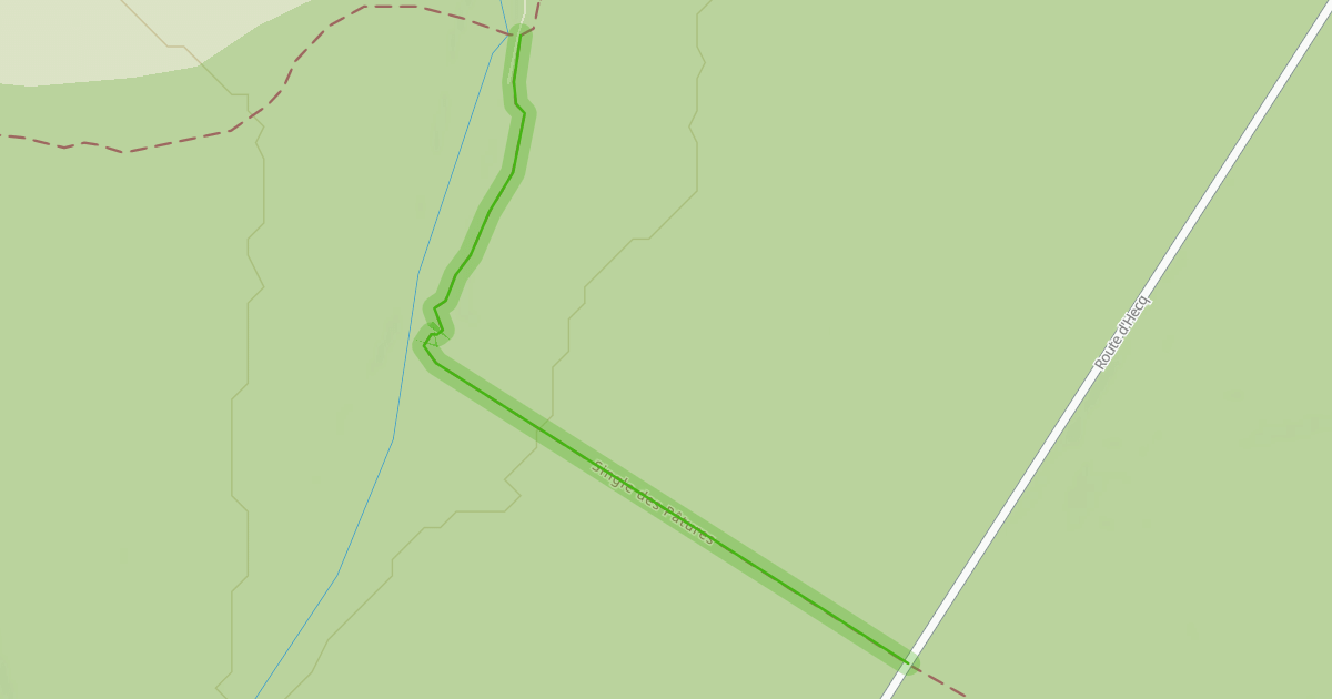 Map preview of Single des Pâtures
