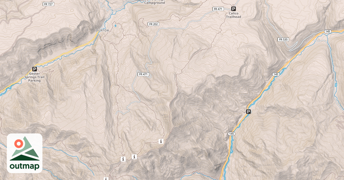 Map of CALICO NORTH