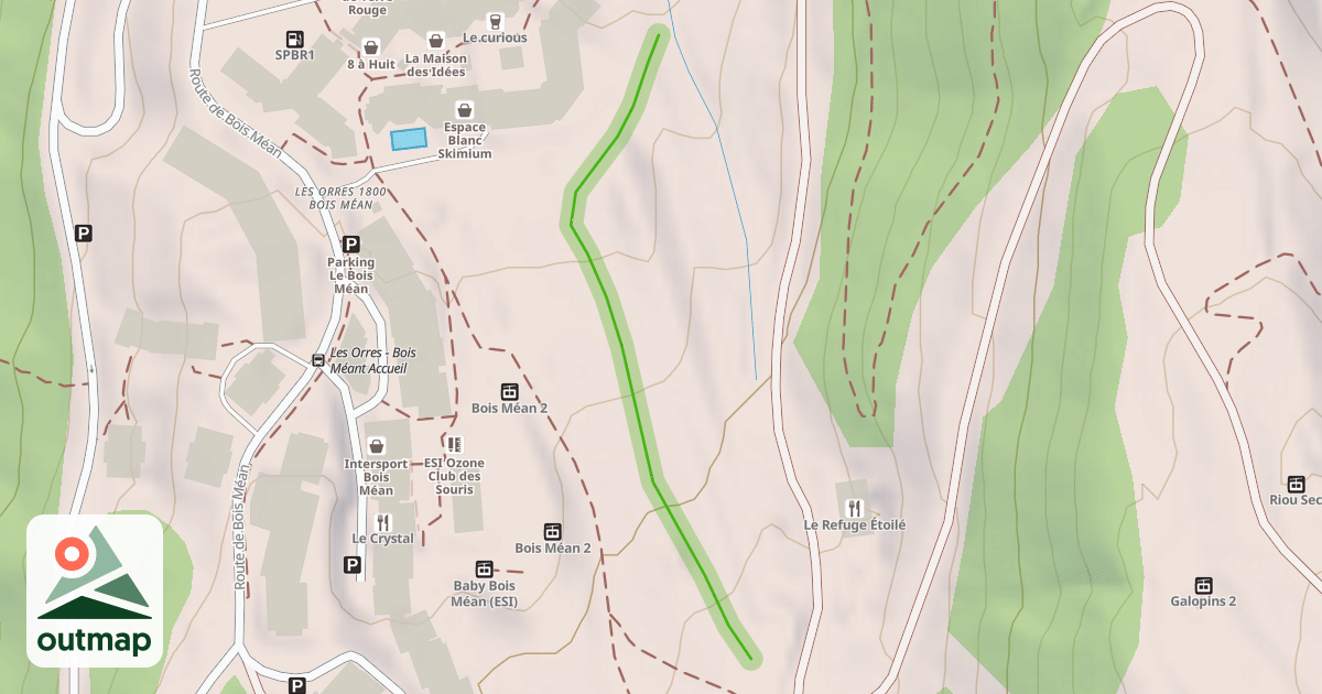 Map of Bois Méan