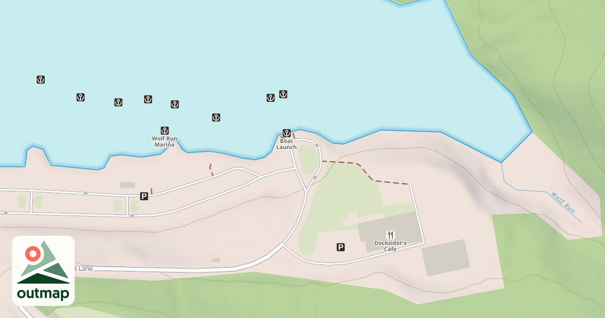 Map of WOLF RUN RECREATION - C