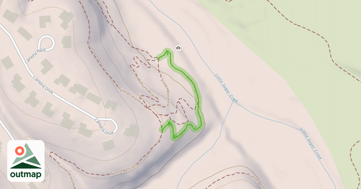 Map of Silent Hattie