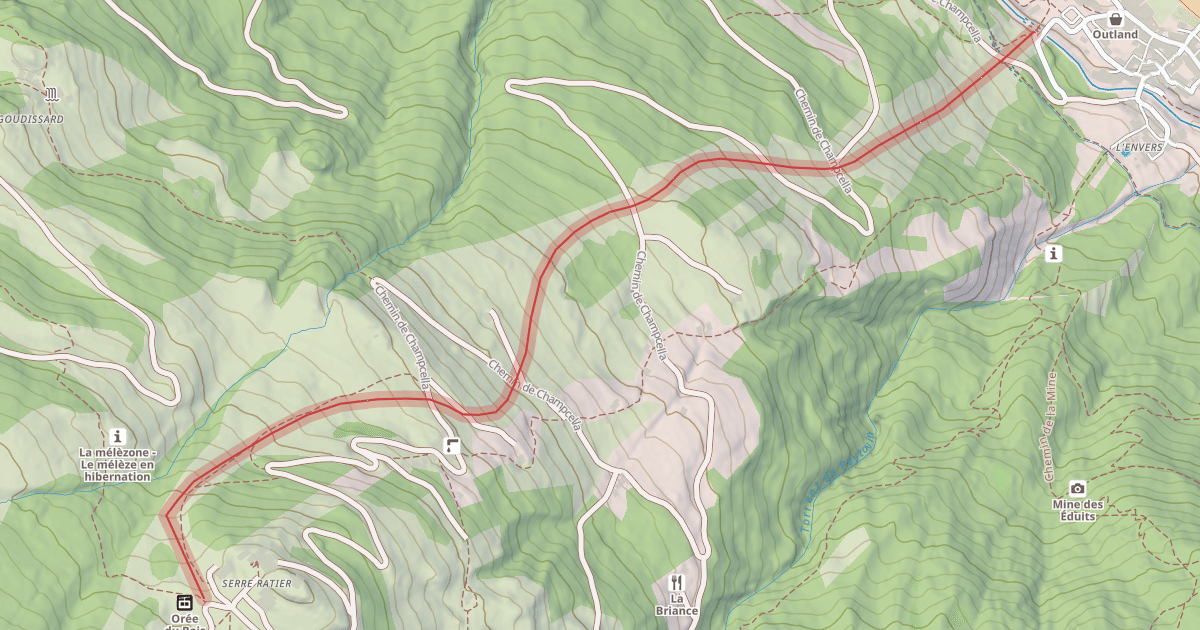 Map preview of Luc Alphand