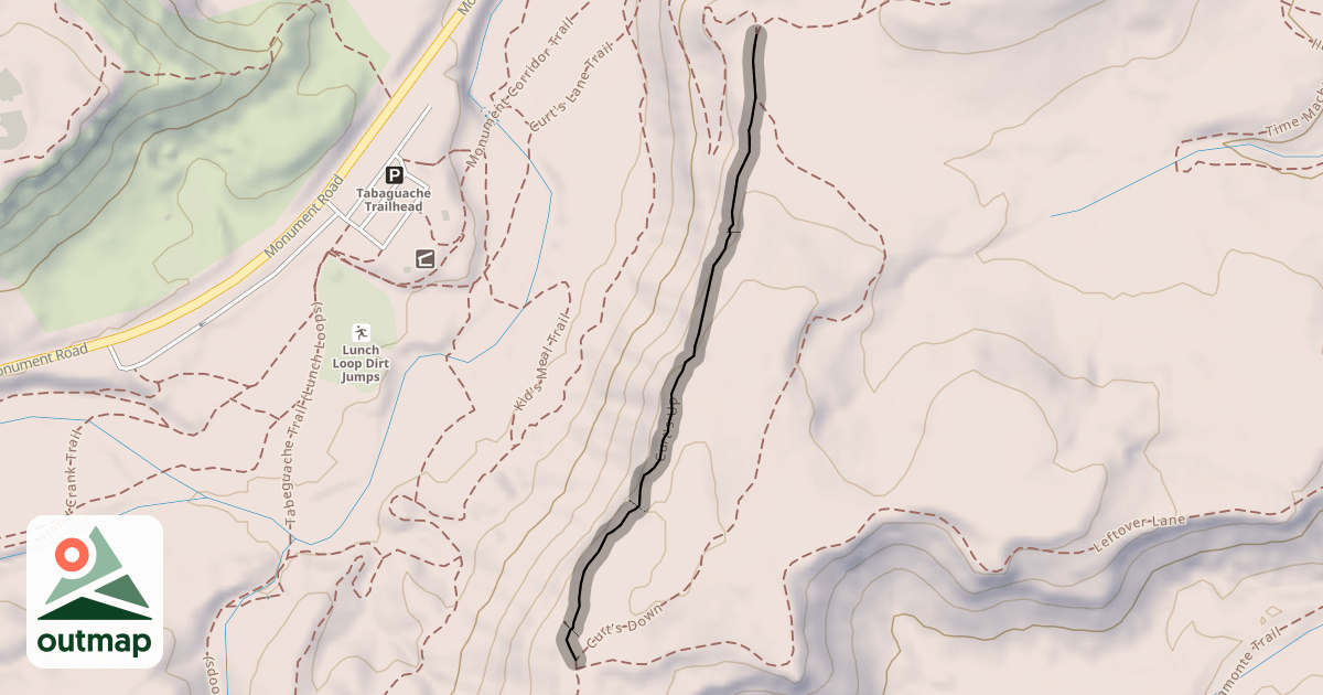 Map of Curt's Up