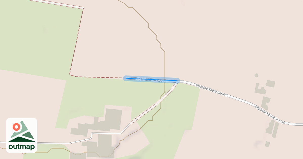 Map of Chemin de la Roome
