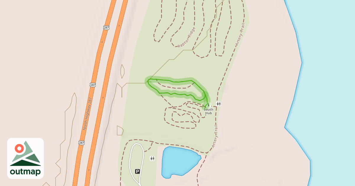 Map of Bicycle Playground