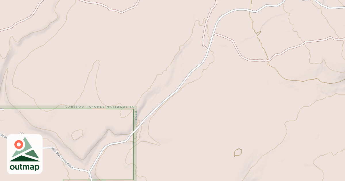 Map of GARNER CANYON