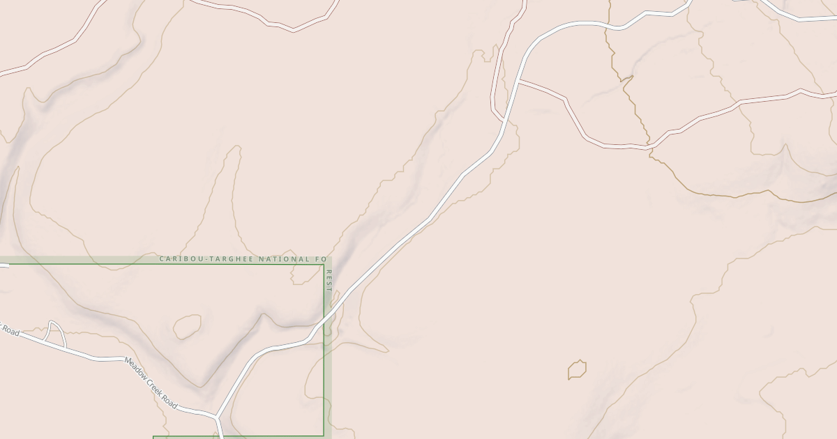 Map preview of GARNER CANYON