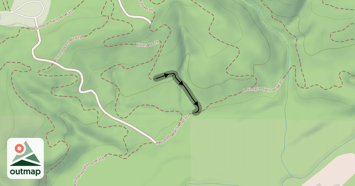 Map of Runaway Train