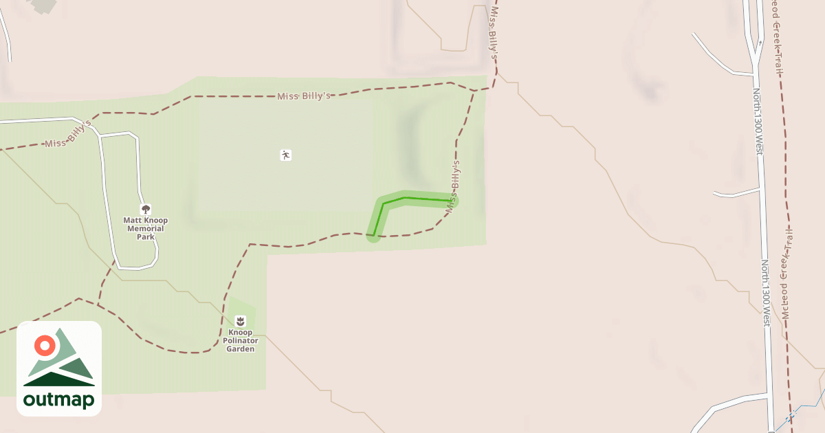 Map of Matt Knoop Pump Track