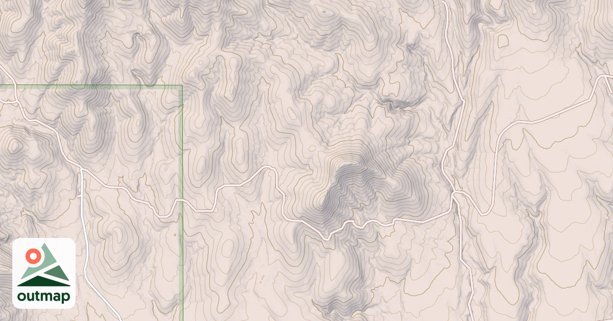 Map of BEAR SPRINGS