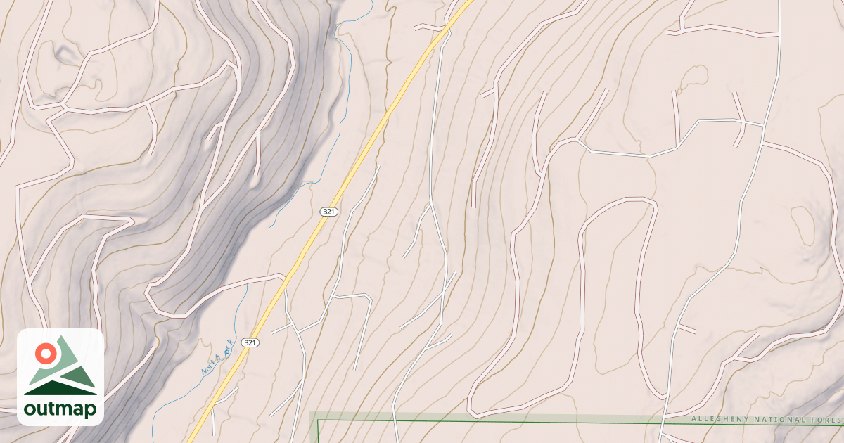 Map of BUMP RUN