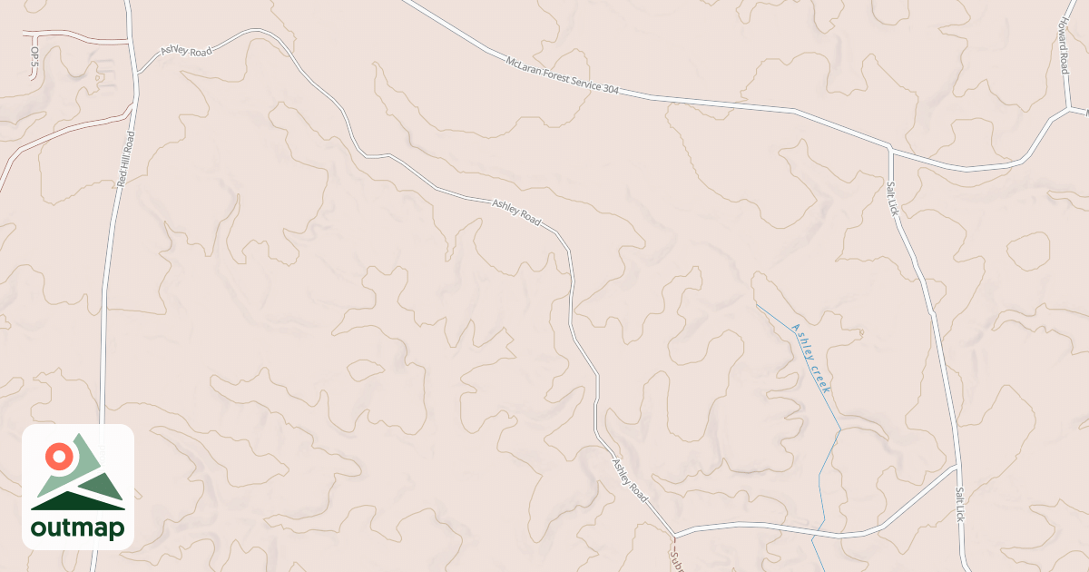Map of USFS Motor Vehicle Use Map Roads {FB751A8D-75E8-4F3E-AD10-929FB22D7166}
