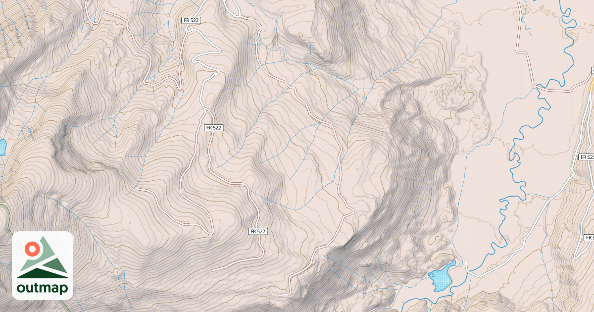 Map of FERN CR