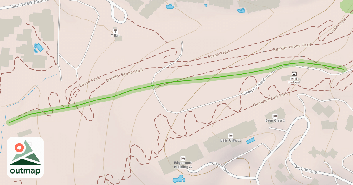 Map of Wild Blue Way