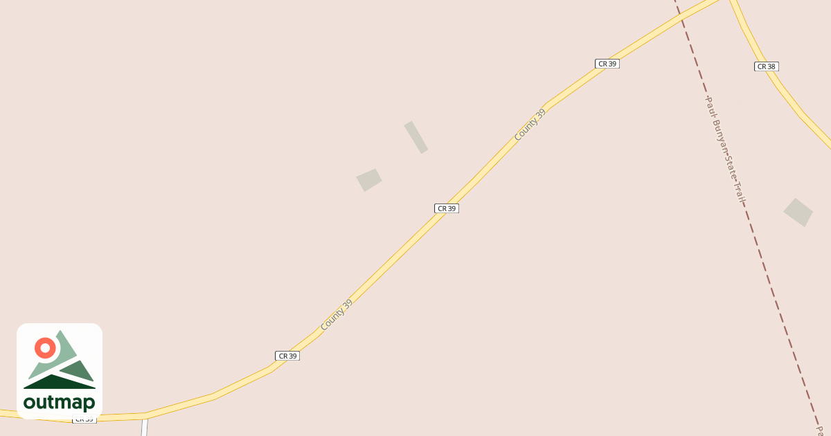 Map of Martineau Recreational Trails