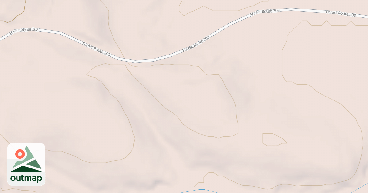 Map of USFS Motor Vehicle Use Map Roads {6DB57C94-3CF3-4D55-99FD-48C4978FC2EE}